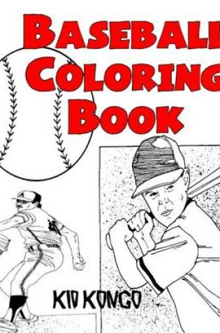 Cover of Baseball Coloring Book