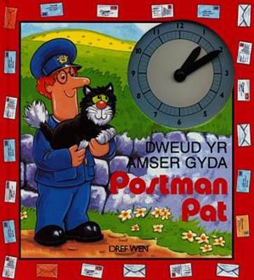 Book cover for Dweud yr Amser gyda Postman Pat