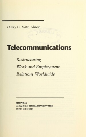 Book cover for Telecommunciations