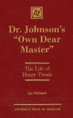 Book cover for Dr. Johnson's 'Own Dear Master'