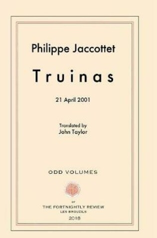 Cover of Truinas