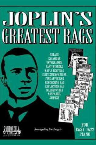 Cover of Joplin's Greatest Rags for Easy Piano