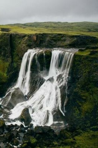 Cover of Mountain Waterfall Notebook