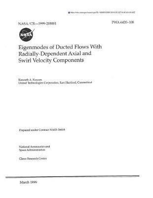 Book cover for Eigenmodes of Ducted Flows with Radially-Dependent Axial and Swirl Velocity Components