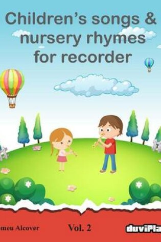 Cover of Children's songs & nursery rhymes for recorder. Vol 2.