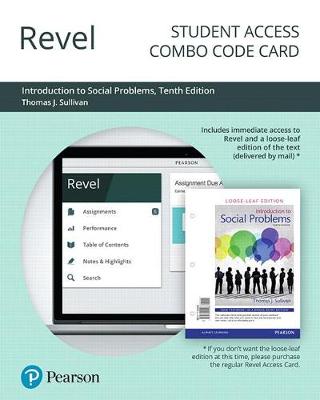 Book cover for Revel for Introduction to Social Problems --Combo Access Card