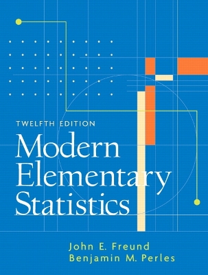 Book cover for Modern Elementary Statistics