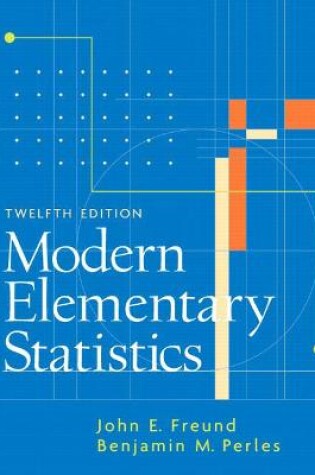 Cover of Modern Elementary Statistics