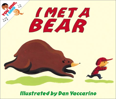 Book cover for I Met a Bear HB