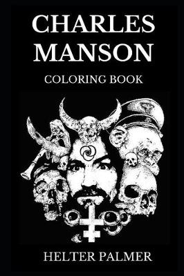 Book cover for Charles Manson Coloring Book