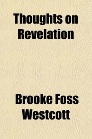 Cover of Thoughts on Revelation