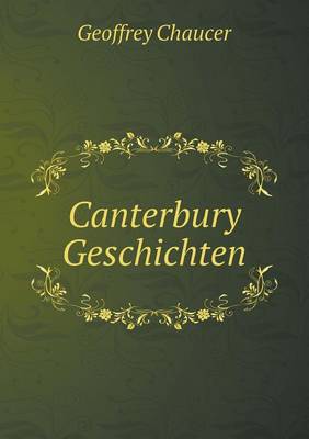 Book cover for Canterbury Geschichten