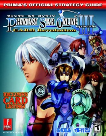 Book cover for Phantasy Star Online Episode III: C.A.R.D. Revolution