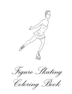 Book cover for Figure Skating Coloring Book