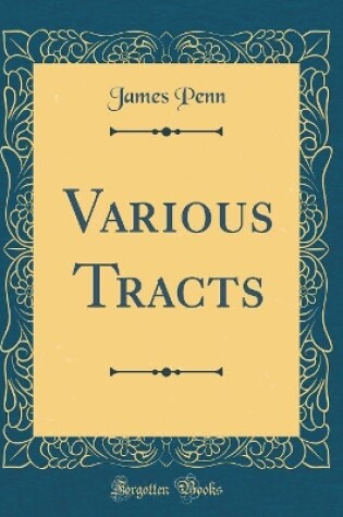 Cover of Various Tracts (Classic Reprint)