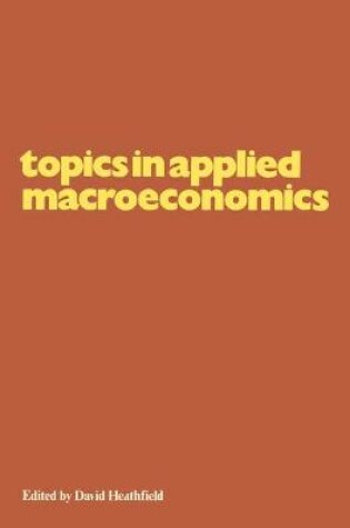 Cover of Topics in Applied Microeconomics