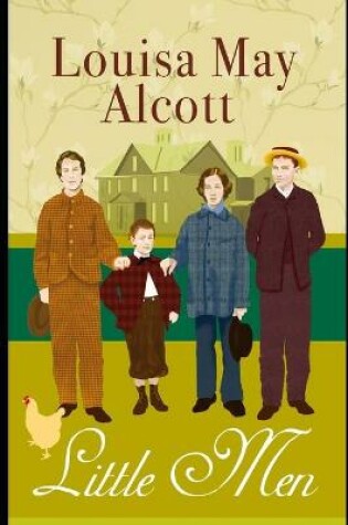 Cover of little men by louisa may alcott(illustrated Edition)