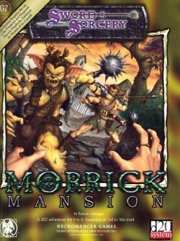Book cover for Morrick Mansion