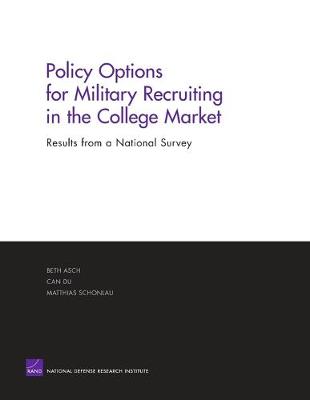 Book cover for Policy Options for Military Recruiting in the College Market