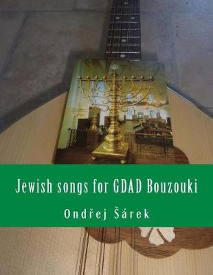 Book cover for Jewish songs for GDAD Bouzouki