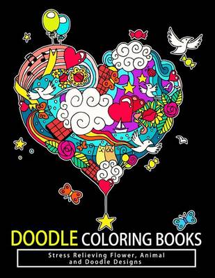 Book cover for Doodle Coloring Books