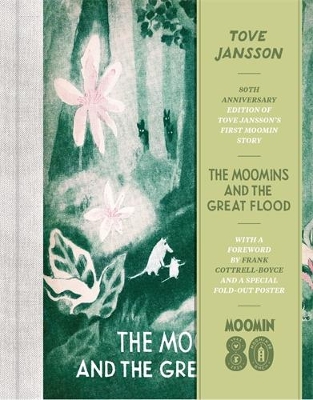 Book cover for The Moomins and the Great Flood