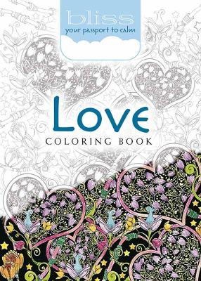 Book cover for Bliss Love Coloring Book