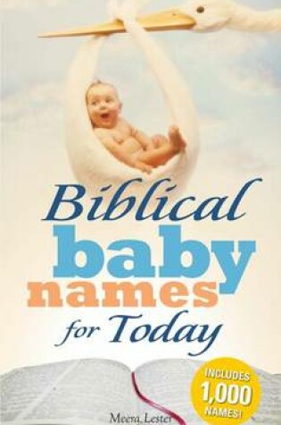 Cover of Biblical Baby Names for Today