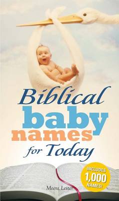 Book cover for Biblical Baby Names for Today