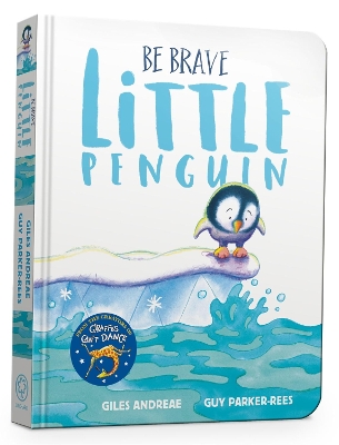 Book cover for Be Brave Little Penguin Board Book
