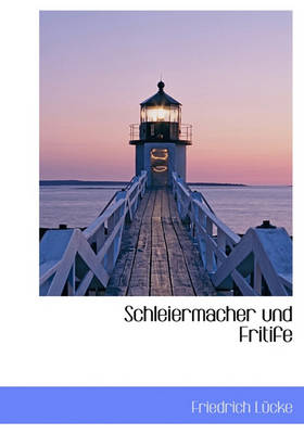 Book cover for Schleiermacher Und Fritife