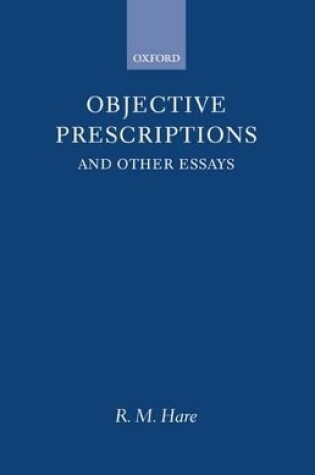 Cover of Objective Prescriptions