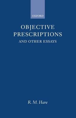 Book cover for Objective Prescriptions