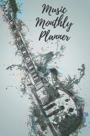 Cover of Music Monthly Planner