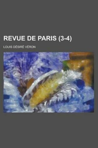 Cover of Revue de Paris (3-4)