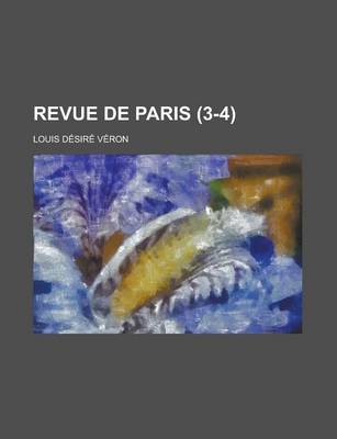 Book cover for Revue de Paris (3-4)