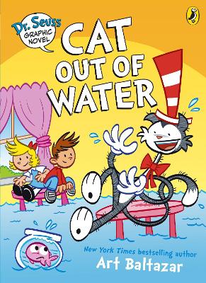 Book cover for Dr. Seuss Graphic Novel: Cat Out of Water