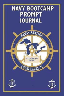 Book cover for Navy Bootcamp Prompt Journal