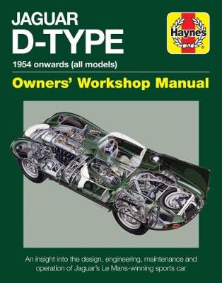 Book cover for Jaguar D-Type Owners' Workshop Manual