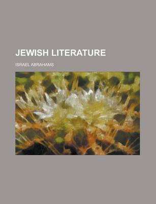 Book cover for Jewish Literature