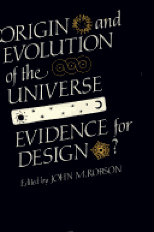 Cover of Origin and Evolution of the Universe