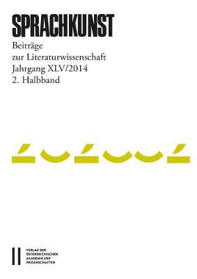 Cover of Sprachkunst