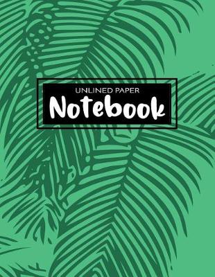 Book cover for Unlined Paper Notebook