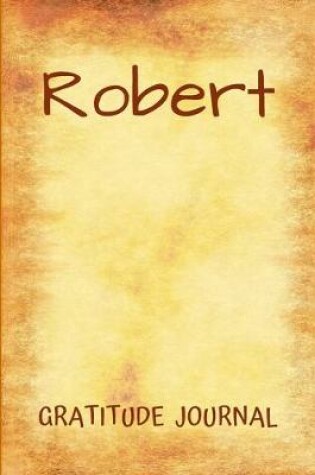Cover of Robert Gratitude Journal