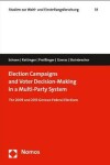 Book cover for Election Campaigns and Voter Decision-Making in a Multi-Party System