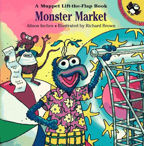 Book cover for Monster Market Flap Book