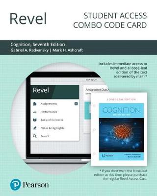 Book cover for Revel for Cognition -- Combo Access Card