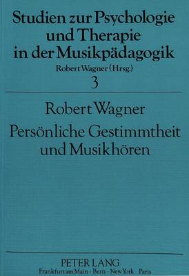 Book cover for Persoenliche Gestimmtheit Und Musikhoeren