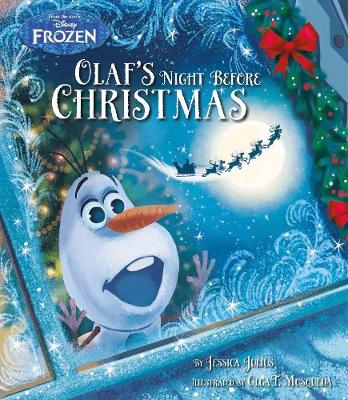 Book cover for Disney Frozen Olaf's Night Before Christmas