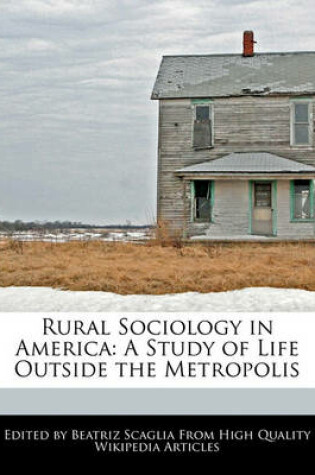 Cover of Rural Sociology in America